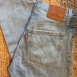 Levis 501s - Classic Light Blue Womens Jeans
